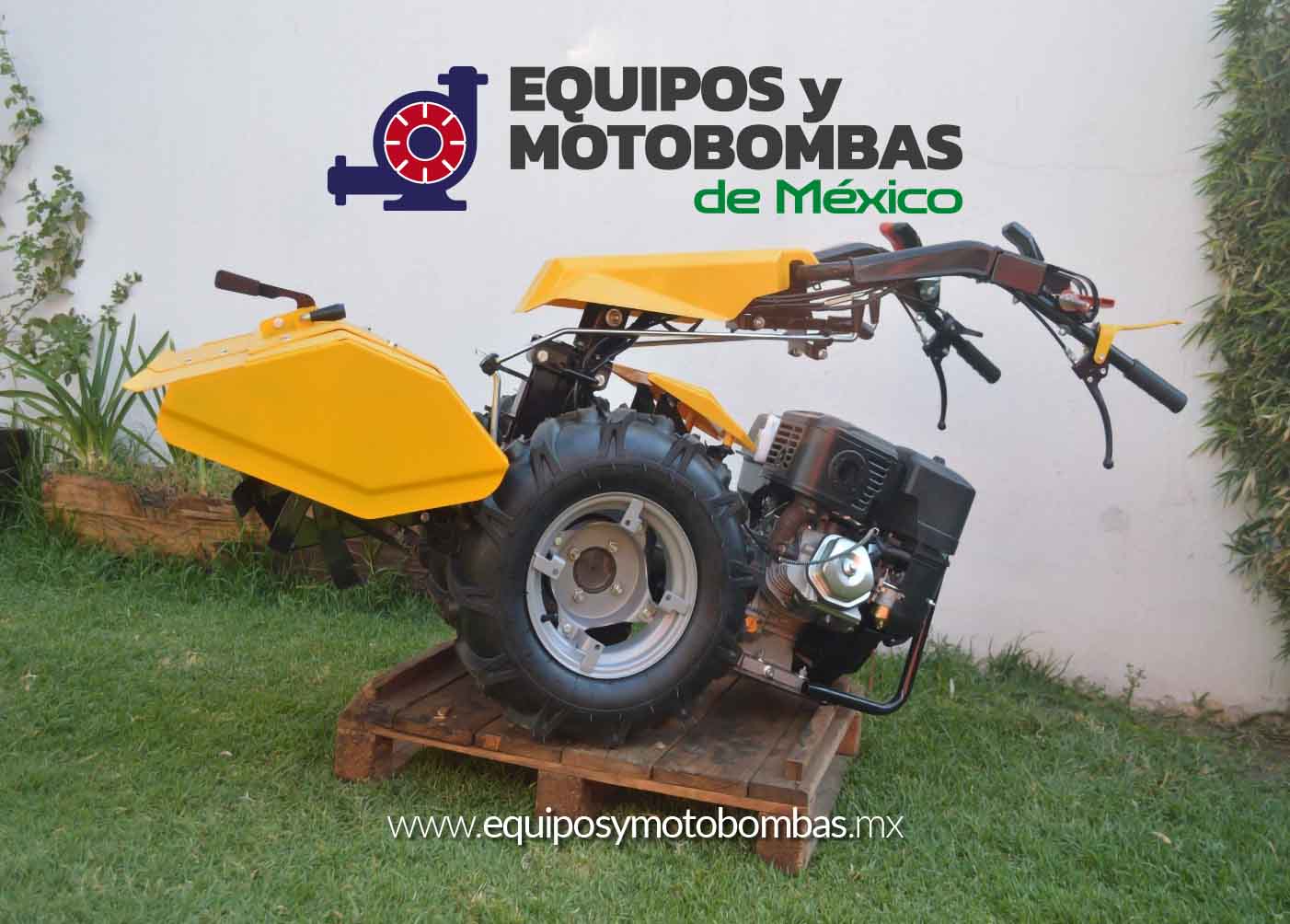 MOTOCULTOR PARAZZINI 15HP CON ROTOCULTOR