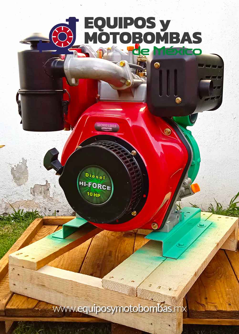 MOTOBOMBA DIESEL WDM ALTA PRESION 3