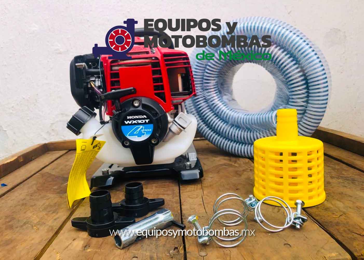 MOTOBOMBA GASOLINA AUTOCEBANTE HONDA WX10 1X1