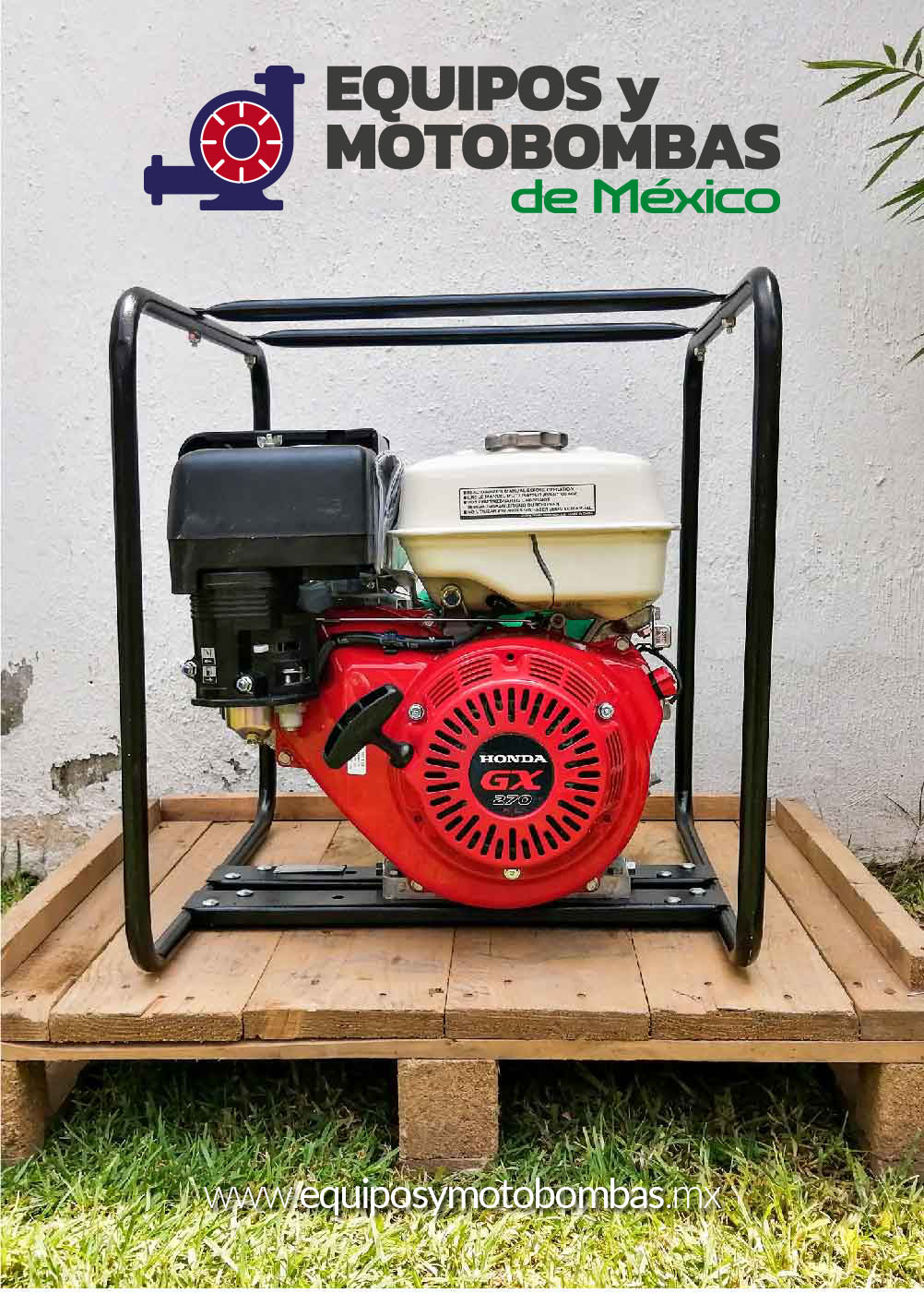 MOTOBOMBA GASOLINA WDM ALTA PRESION 2
