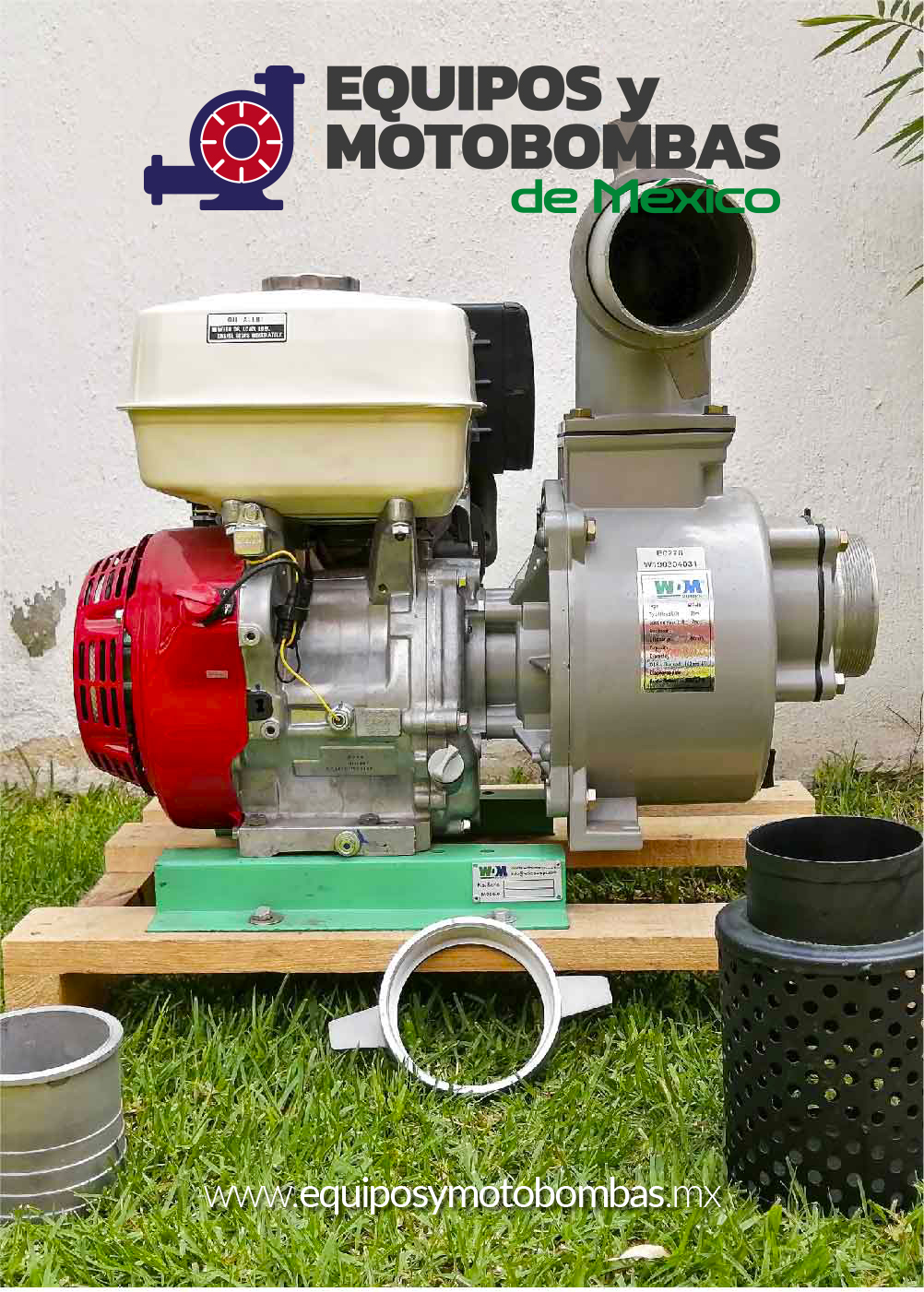 MOTOBOMBA GASOLINA WDM AUTOCEBANTE 4