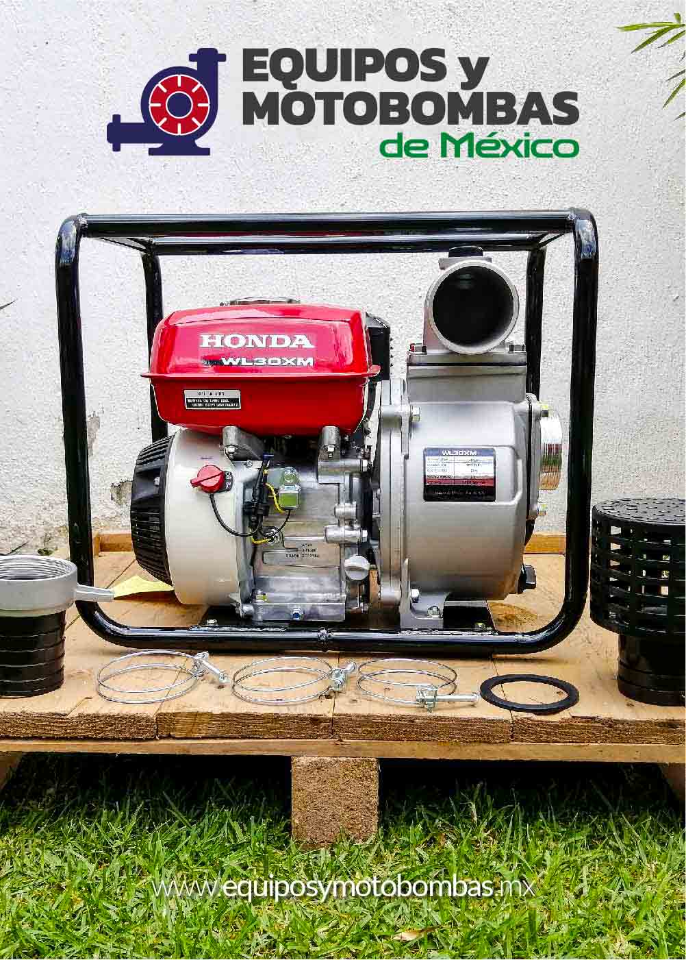 MOTOBOMBA HONDA WL30XM AUTOCEBANTE 3