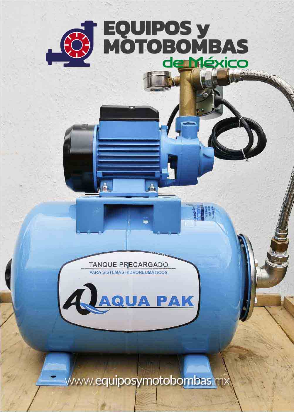Hidroneumatico Aqua Pak PRES AP50-24L