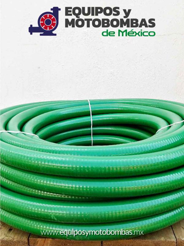MANGUERA DE SUCCIÓN VERDE OLIVO