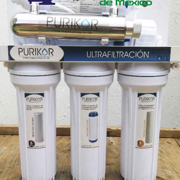 PURIKOR ULTRAFILTRACION PKUF-6UV CON LAMPARA
